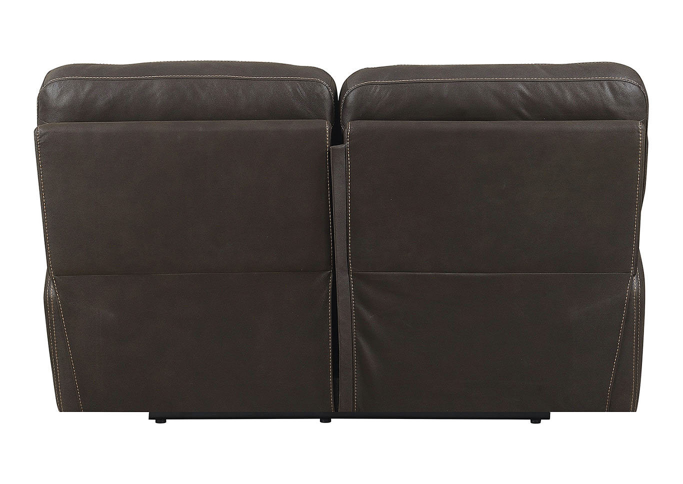 Ellen Dark Chocolate Power Motion Loveseat,Taba Home Furnishings